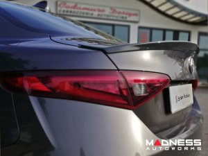 Alfa Romeo Giulia Trunk Spoiler - Fiberglass - Stile Italia